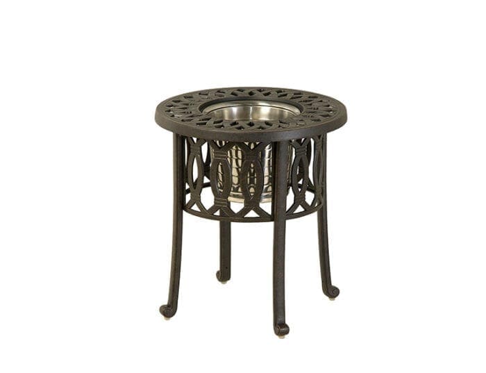 Mayfair 20" Rd. Ice Bucket Side Table