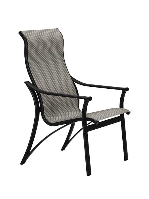 Corsica Sling High Back Dining Chair