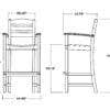 La Casa Cafe Bar Arm Chair - Image 3