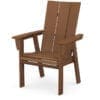 Modern Curveback Adirondack Dining Chair