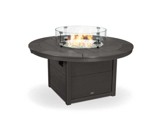 48" Round Fire Pit Table-Vintage