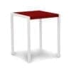 MOD 36" Bar Table in Satin White / Color- Vibrant