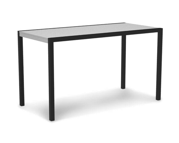 MOD 36" x 73" Bar Table in Textured Black