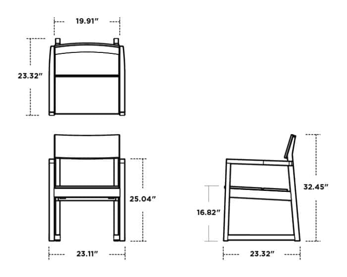 EDGE Dining Arm Chair - Image 3