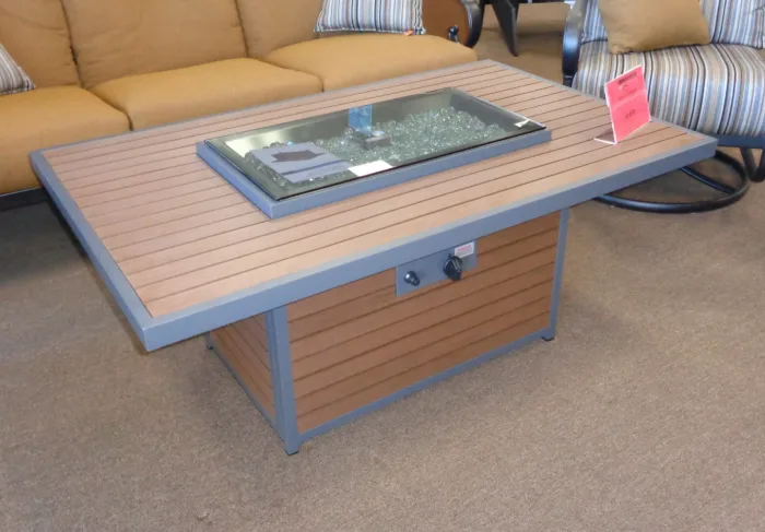 Kenwood 50" x 31" Rec. Firepit Table - Image 2