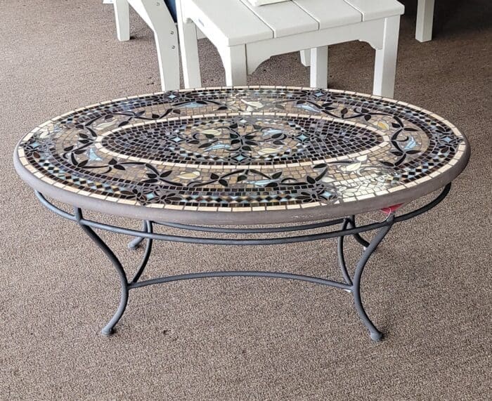 42" Oval Coffee Table