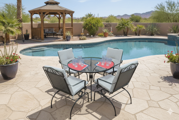 Meadowcraft 5 Pc Dining Set