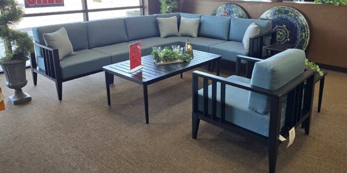 Malibu Sectional and Club Chair Set