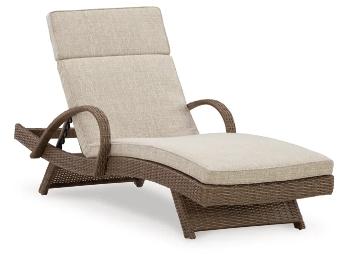 Beachcroft Cushioned Chaise Lounger