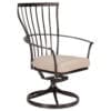Monterra Cushioned Swivel Dining Rocker