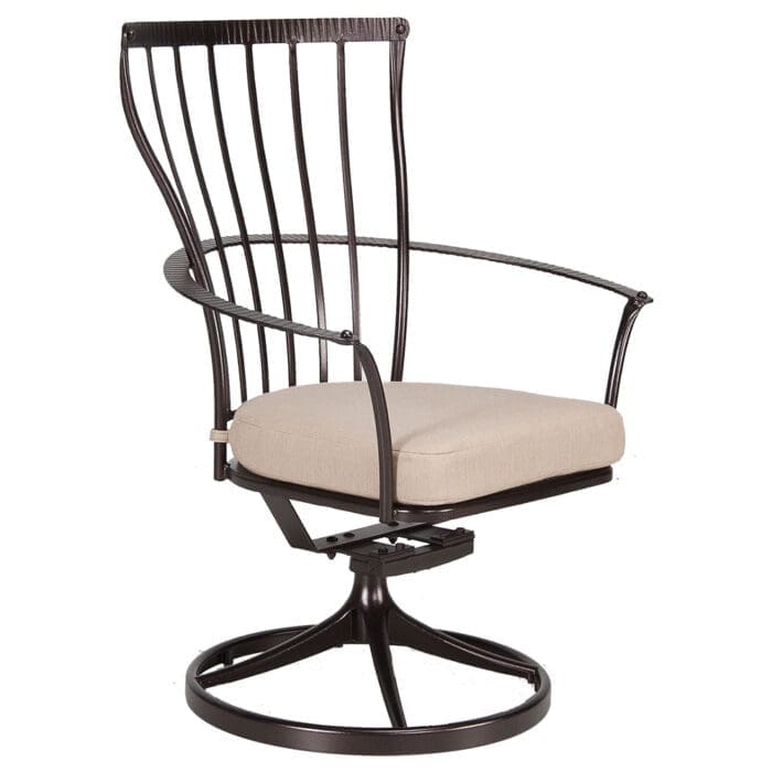 Monterra Cushioned Swivel Dining Rocker
