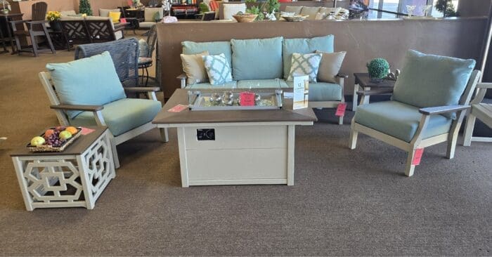 Polywood Chinoiserie 5 Pc. Seating Set