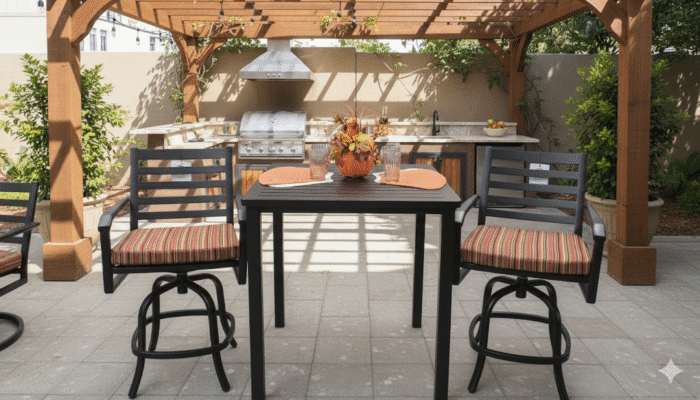 Dominion 36" Square Counter Height Table